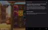 Info / About screen