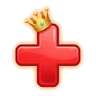 "Plus spin" symbol