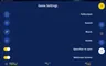 Game settings