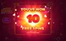 Free spins screen