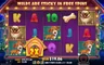 Free spins screen
