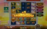 Free spins screen
