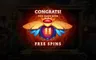 Free spins screen