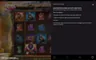 Info / About screen