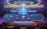 Free spins screen