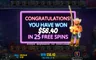 Win screen