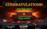 Free spins screen
