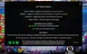 Info / About screen