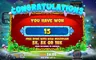 Free spins screen