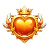 Gold multiplier heart