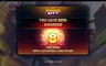 Free spins screen