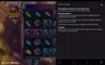 Info / About screen