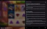 Info / About screen