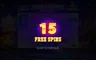 Free spins screen