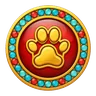 SCATTER (paw medallion)