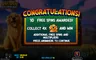 Free spins screen