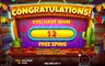 Free spins screen