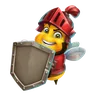 Red Knight Bee