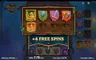 Free spins screen