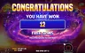 Free spins screen
