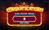 Free spins screen