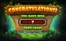 Free spins screen