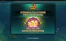 Free spins screen