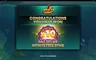 Free spins screen