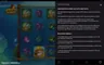 Info / About screen