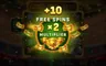 Free spins screen