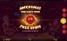 Free spins screen