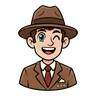 Human in brown fedora (lower tier)
