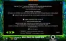 Info / About screen