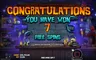 Free spins screen