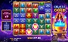 Free spins screen