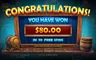 Free spins screen