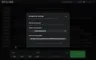 Info / About screen