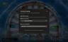 Info / About screen