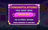 Win screen
