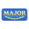 MAJOR jackpot plaque