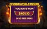 Win screen