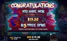 Win screen