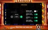 Info / About screen