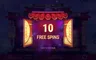 Free spins screen