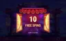 Free spins screen