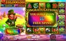 Free spins screen