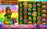 Free spins screen