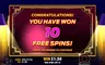 Free spins screen
