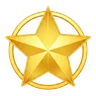 Gold Scatter Star