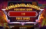 Free spins screen